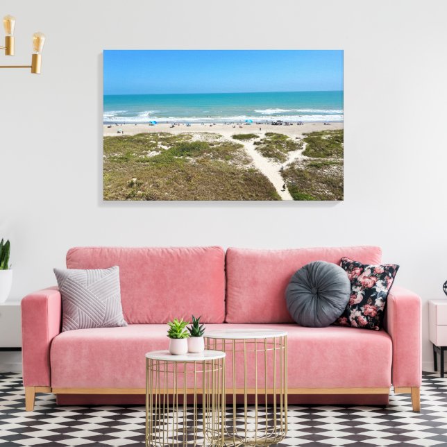 Lienzo Florida Beach Fotografía de Cocoa Beach Florida (Insitu (Sala de estar))