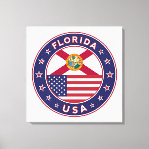 Lienzo Florida, poster, lienzo, cuadrado, 60 cm,