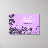 FLOWER CHILD Bat Mitzvah Rótulo-In Memory Board