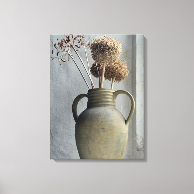 Lienzo Flowers | Dried Flower Vase (Anverso)