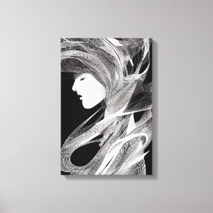 Lienzo Fluir en la vida