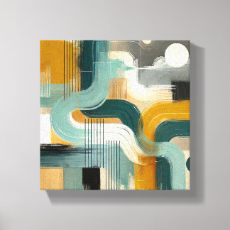 Lienzo Flujo armónico
