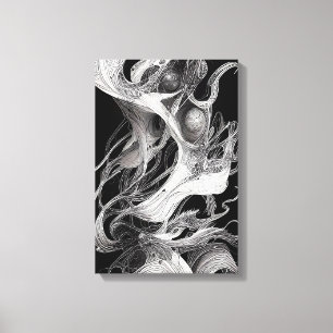 Lienzo Flujo congelado