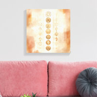 Flujo de Energía del Chakra Boho en Tonos Terrosos