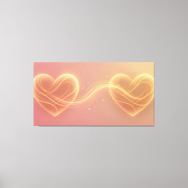 Lienzo Flujo de Energía del Corazón (Anverso)