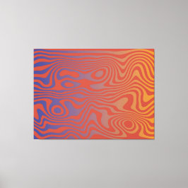 Lienzo Flujo de Sueño l Patrón Abstracto Alucinante - No.