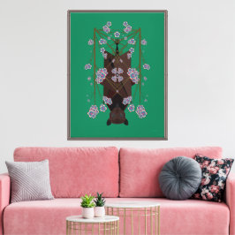 Lienzo Flying Fox Jade 18x24 Stretched Canvas Giclée