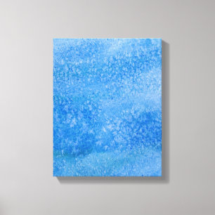 Lienzo Fondo azul de la acuarela