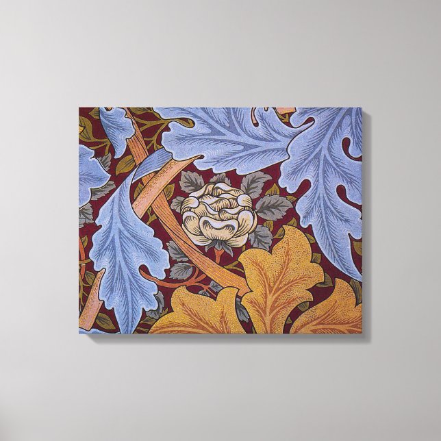 Lienzo Fondo de escritorio William Morris St James Acanth (Anverso)