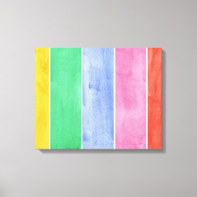 Lienzo fondo de gran acuarela - pinturas de acuarela 5 (Anverso)