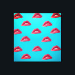 Lienzo Fondo de los labios y el azul<br><div class="desc">Fondo de los labios y el azul</div>