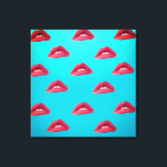 Lienzo Fondo de los labios y el azul<br><div class="desc">Fondo de los labios y el azul</div>