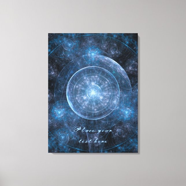 Lienzo Fondo del Cosmos 001 (Anverso)