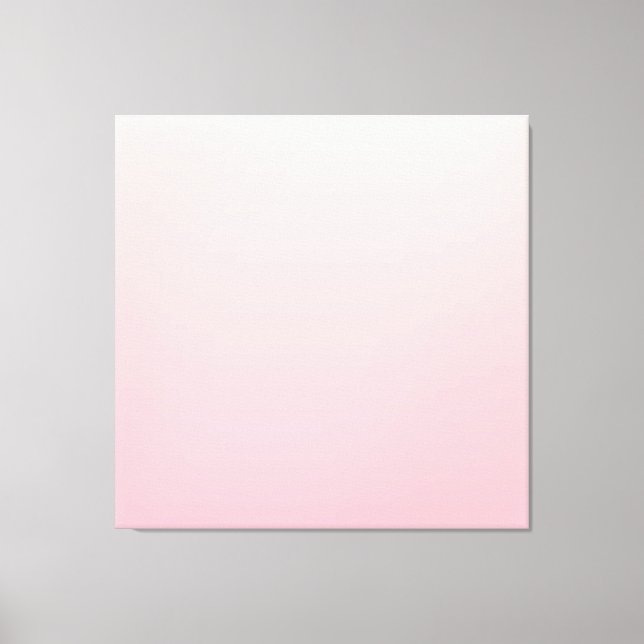 Lienzo Fondo del degradado rosado del pastel (Anverso)
