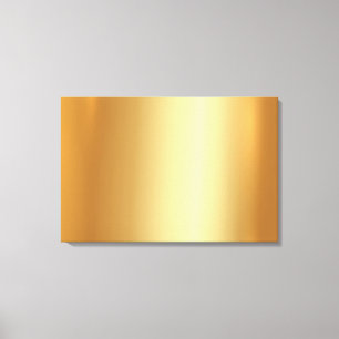 Lienzo Fondo dorado en blanco para tu imagen foto logo