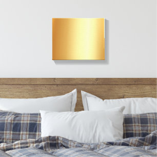 Lienzo Fondo dorado en blanco personalizado para tu logot