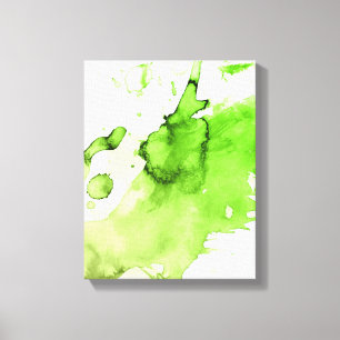 Lienzo Fondo pintado a mano 3 de la acuarela abstracta