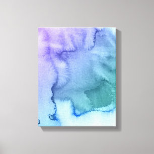 Lienzo Fondo pintado a mano 6 de la acuarela abstracta