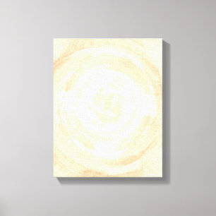 Lienzo Fondo pintado a mano abstracto de la acuarela