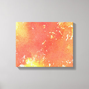 Lienzo Fondo pintado a mano abstracto de la acuarela