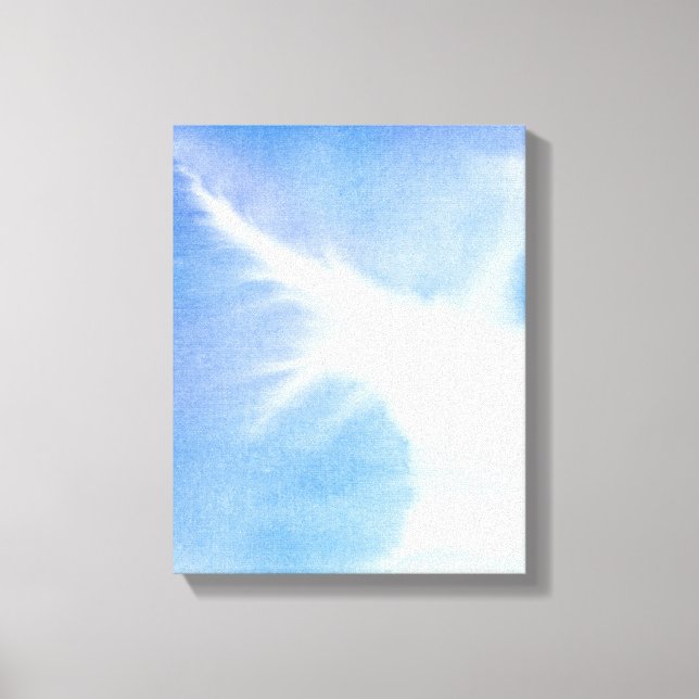 Lienzo Fondo pintado a mano de acuarela abstracta 4 (Anverso)