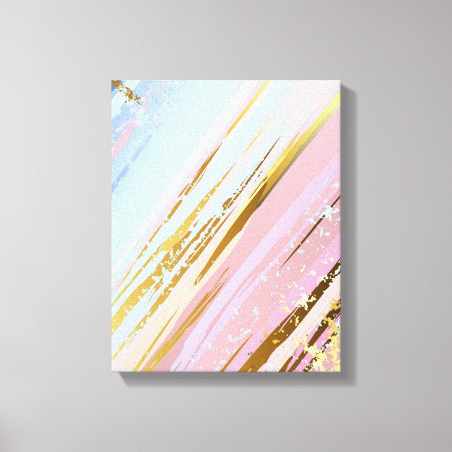 Lienzo Fondo rosa texturizado (Anverso)