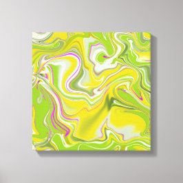 Lienzo Fondo verde de mármol abstracto.