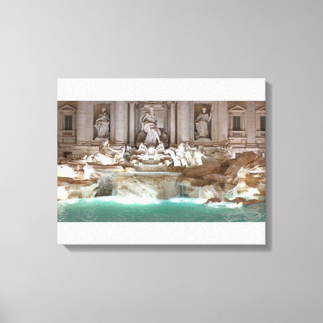Lienzo Fontana de Trevi (Anverso)