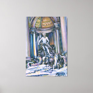 Lienzo Fontana Di Trevi