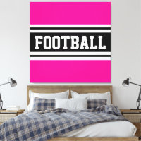 FOOTBALL Luminosas rayas de Carreras blanca rosada