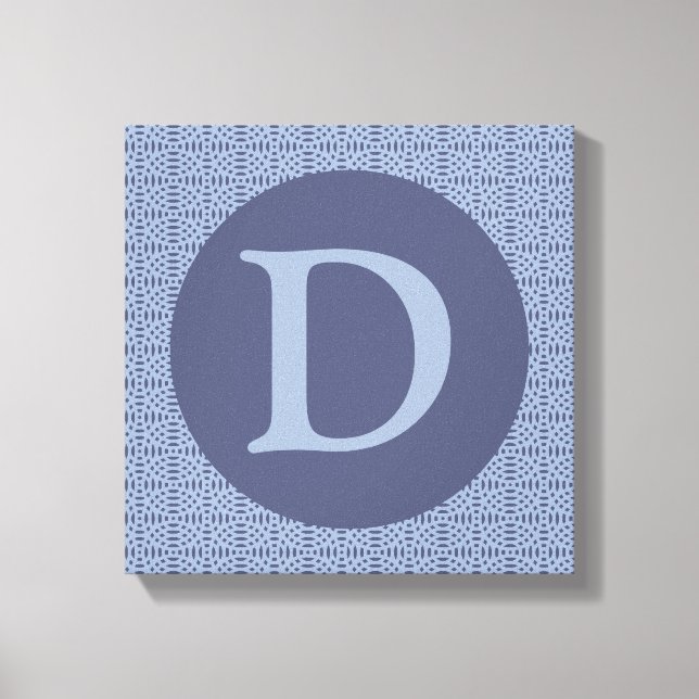 Lienzo forma circular patrón transparente (Anverso)