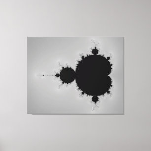 Lienzo Forma determinada del fractal de Mandelbrot