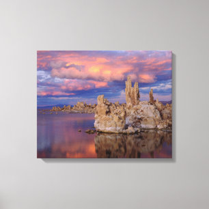 Lienzo Formaciones Tufa en el lago Mono