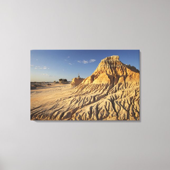 Lienzo Formaciones Walls of China, Mungo National (Anverso)