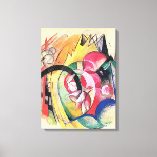 Lienzo Formas abstractas (también conocidas como Flores d