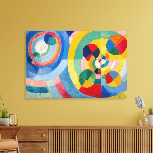 Lienzo Formas Circulares | Robert Delaunay | (Insitu (Sala de estar))