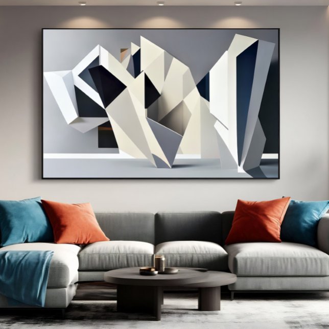 Lienzo Formas geométricas abstractas (Subido por el creador)