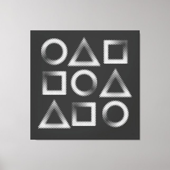 Lienzo formas geométricas bauhaus (Anverso)