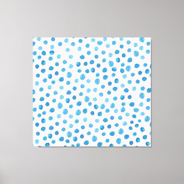 Lienzo Formas geométricas contemporáneas acuarela. (Anverso)