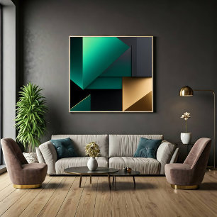 Lienzo Formas minimalistas abstractas modernas