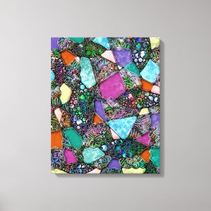 Lienzo Formas muy coloridamente abstractas art. 11