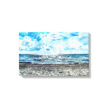 Fort Lauderdale Beach Stretching Canvas