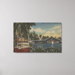 Lienzo Fort Lauderdale, FL - nueva opinión y puente