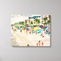 Fort Myers Beach en acrílico