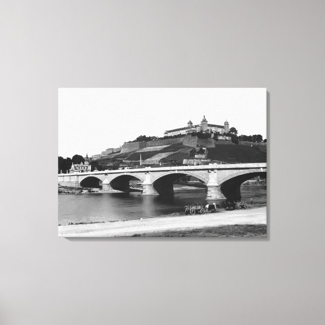 Lienzo Fortaleza Festung Marienberg (Anverso)