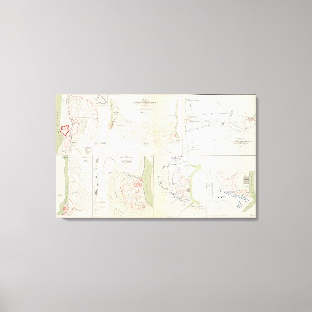 Lienzo Forts Henry y Donelson (Anverso)