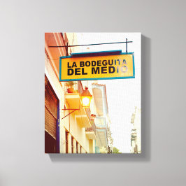 Lienzo Foto cubana de La Habana Vieja | Bodegita |