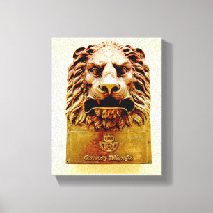 Lienzo Foto cubana de La Habana Vieja   León  