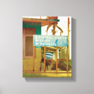 Lienzo Foto cubana de La Habana Vieja   Matanzas  