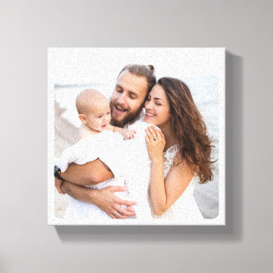 Lienzo Foto de Familia con Esquina Redondeada Personaliza